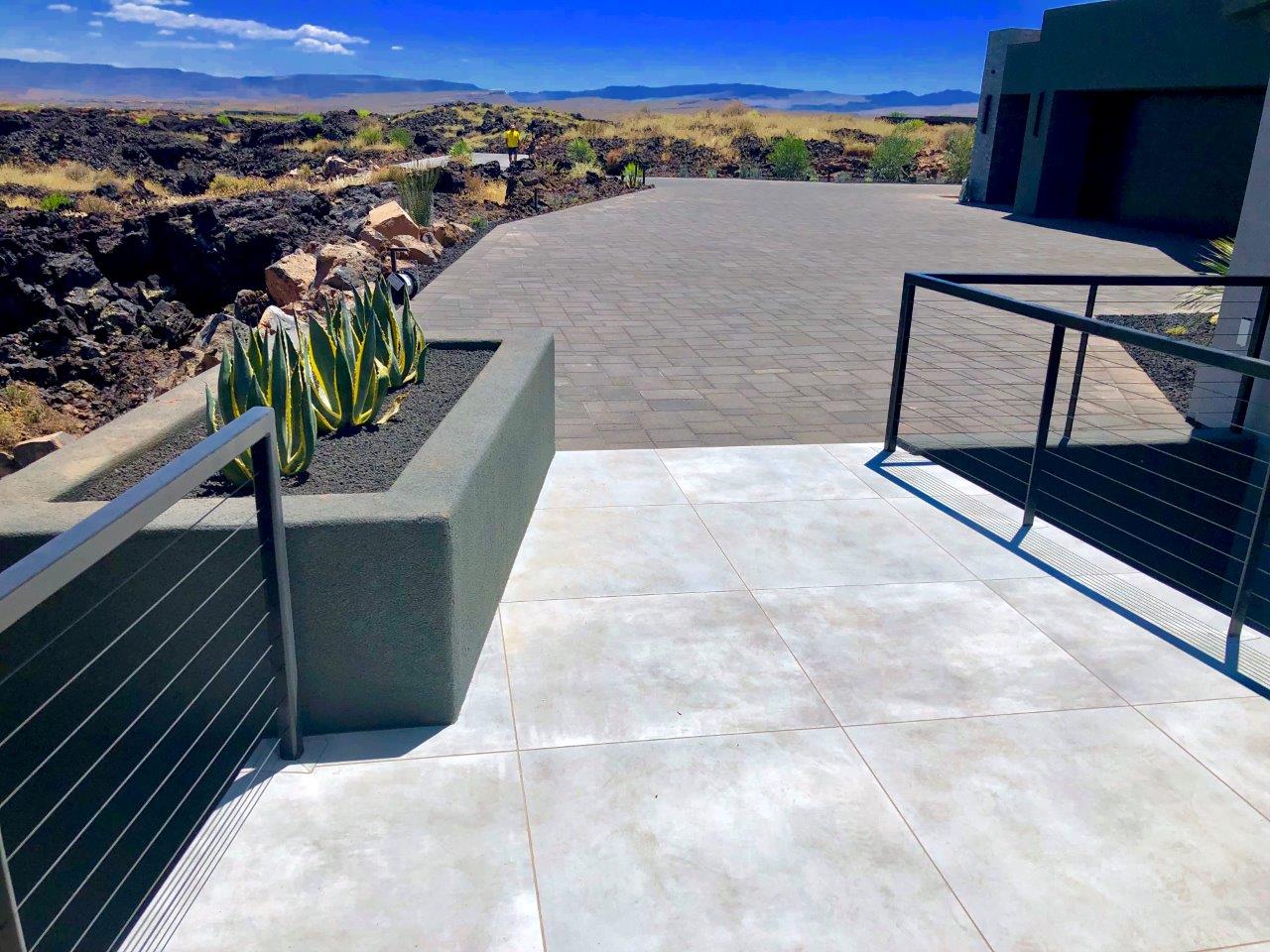 Porcelain Pavers in Southern Utah